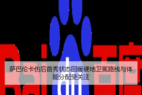 萨巴伦卡伤后首秀状态回暖硬地卫冕路线与体能分配受关注